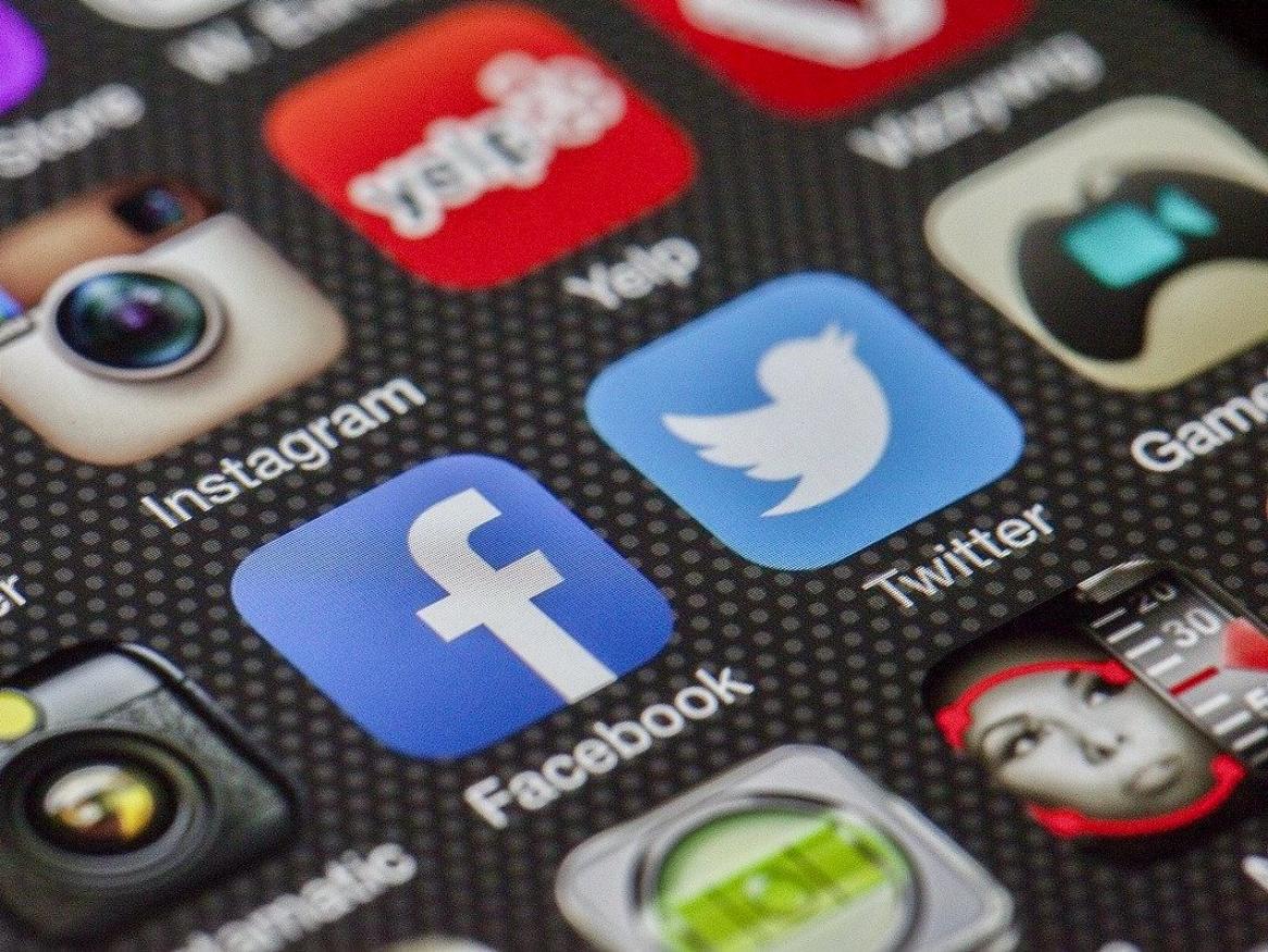 Facebook and twitter